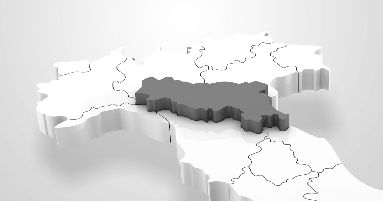 Mappa Emilia Romagna
