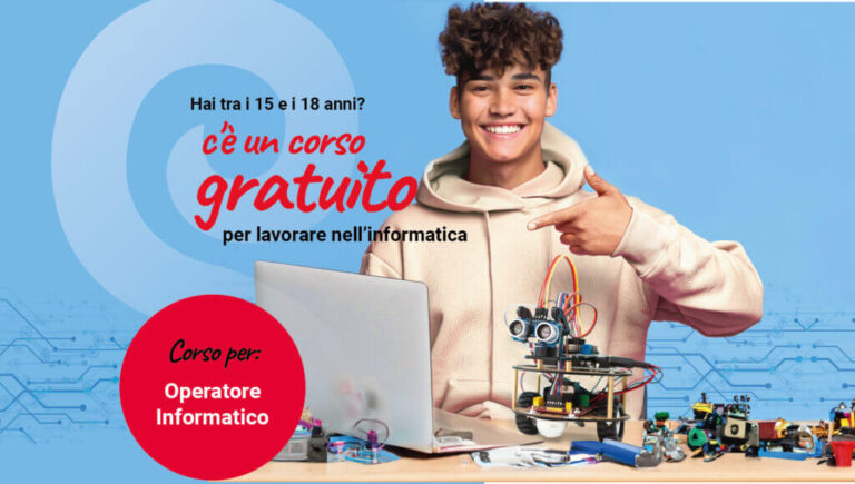 Corso gratuito per lavorare nell'informatica